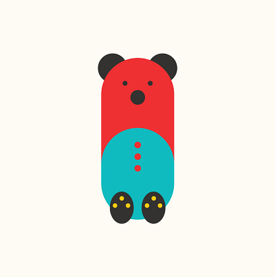 Teddy Bear animal art animal illustration bear illustration kids art kids illustration teddy bear teddy illustration