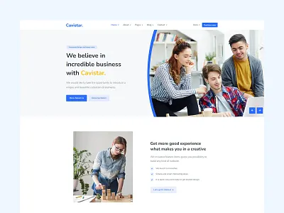Cavistar - Multipurpose Responsive Template agency bootstrap template bootstrap theme branding business business template company corporate corporate template creative html template marketing modern multipurpose professional responsive template template ui ux website design