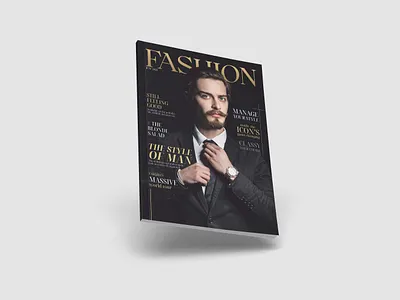 Fashion Magazine Cover advertising branding cover design design magazine magazine cover magazine cover design magazines