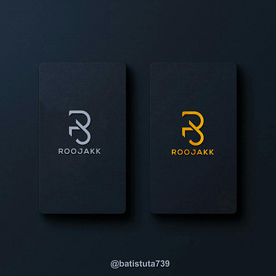 RJ logo concept app branding design icon illustration logo typography vector