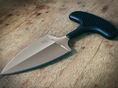 Knife 3D Prototype Rendering 3d 3d illustration 3d modeling 3d rendering cad modeling design knife illustration knife rendering photorealistic product design product mockup product prototyping product visualization