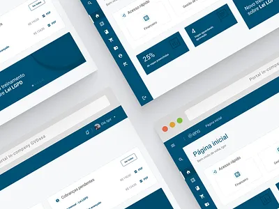 Portal In-company | Material ui design design google material material ui design materialui product design ui uidesign website