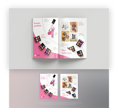 Cosmetic Brochure, Brochure Design book design branding brochure brochure design cover book design design graphic design