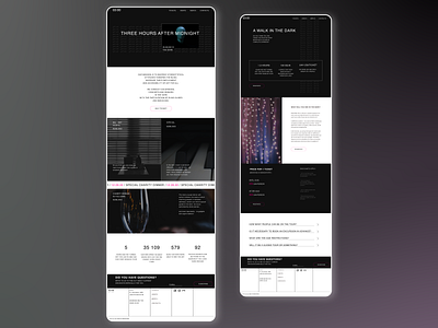 Museum dark theme concept dark darktheme modern museum ui uiux ux website