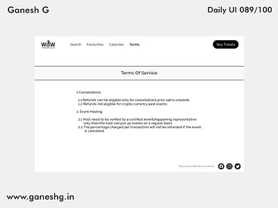 Terms Of Service app branding conistentcy dailyui design illustration logo ui ux vector