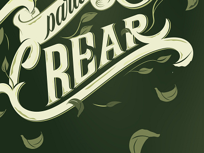 CREAR XD branding design illustration lettering typography vector