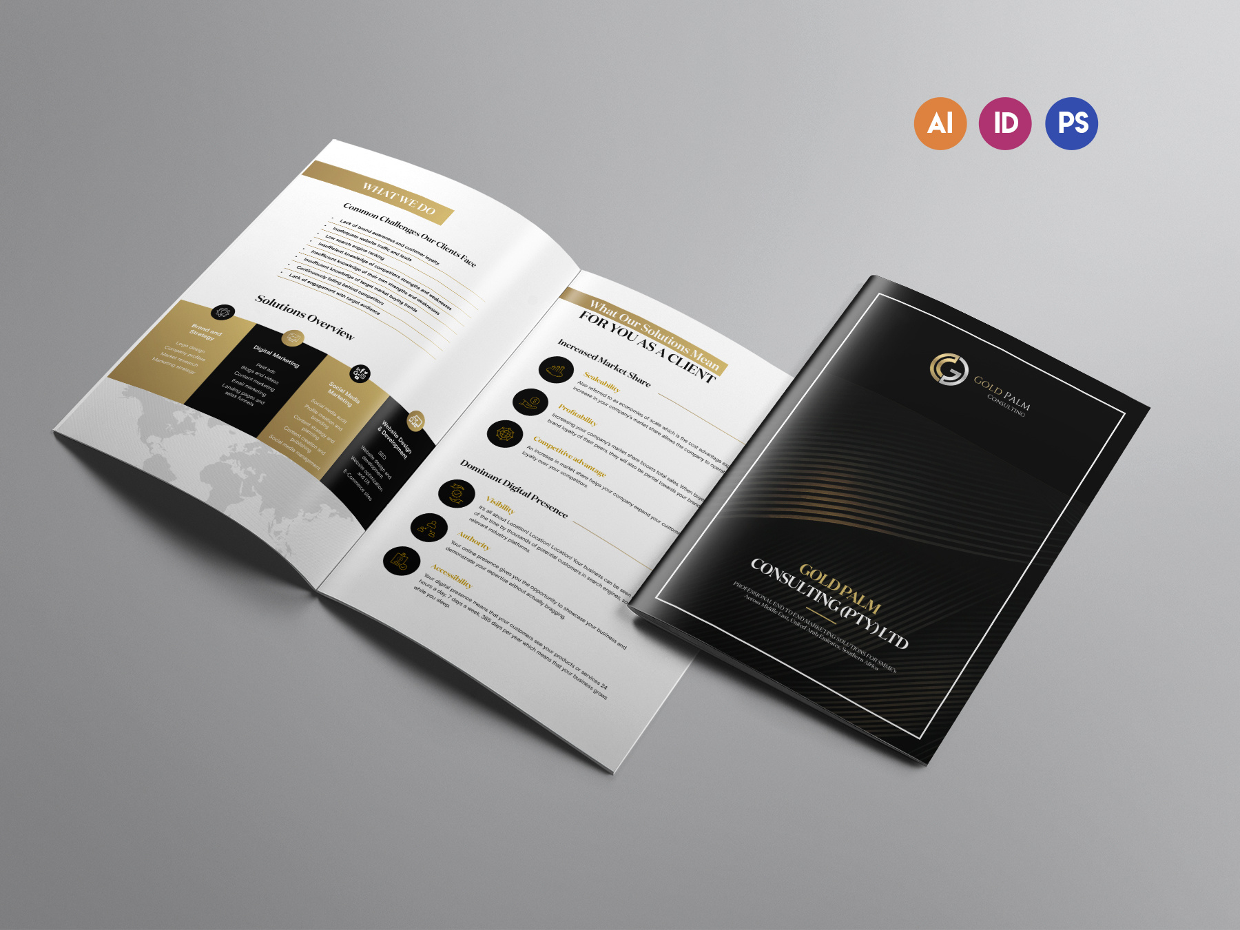 Example of Booklet & Brochure Design 