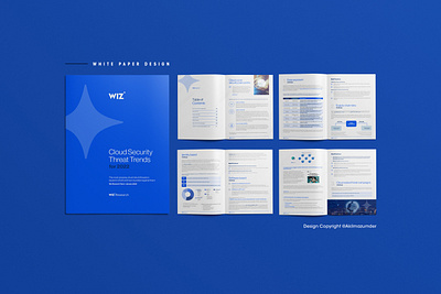 White Paper design adobe indesign agenda document annual report booklet brochure corporate handout print design sales report service document white paper design