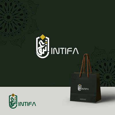 "INTIFA lOGO" arabic logo arabic logo design design designer rayhan illustration logo logo design marden arabic logo rayhans design store logo