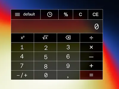 calculator? graphic design logo ui