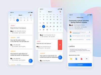 Task Manager App design ui ux