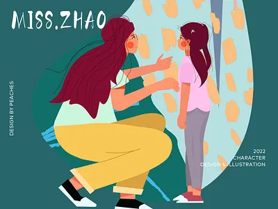 Peaches illustration