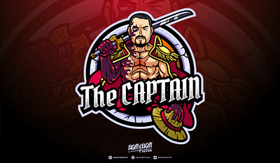 Custom Straw Hat Pirate Crew - The Captain anime crew custom design esport illustration logo logodesign mascot pirate popculture strawhat streamer twitch twitchbadge