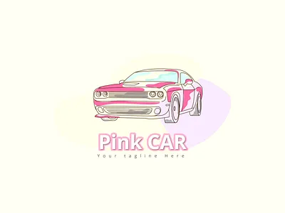 Car line art logo art branding car design graphic design graphly illustration line art logo ui ux vector
