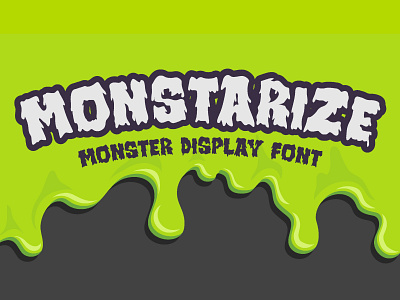 Monstarize – Horror Spooky Gaming Font book channel comic display event font gaming halloween horror monster movie poster scary thumbnail tshirt youtube