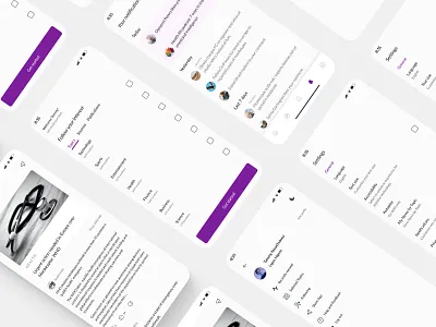 VSJ News App - Case study figma mobile design news app ui