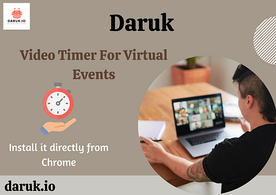 Daruk Video Timer For Virtual Events timerappforwebex timerappforzoom timerforwebex videotimerformeetings videotimerforvirtualevents videotimerforwebex