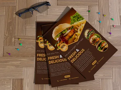 Food flyer/ Restaurant flyer/ flyer design flyer flyer design flyers food flyer graphic designer