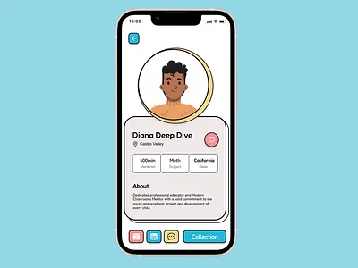 DAILY UI #11 - User Profile design graphic design illustration typography ui ux ux design