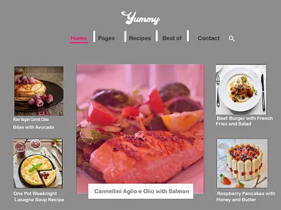 Web Template design vector