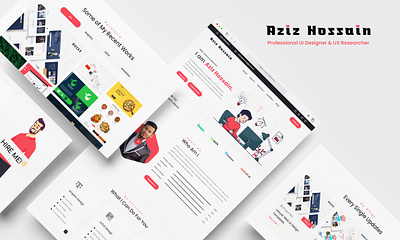 Portfolio Web UI Design Templates branding creative design design home page minimal design modern ui saas saas website ui ui design ui templates uiux user experience user interface ux design web design web page web templates website