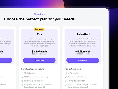 Pricing Plans - Nucleus UI Kit nucleus plans pricing pricing card pricing cards pricing page pricing plan pricing plans pricing section pricing table ui ui kit ux website