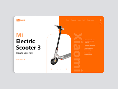 Xiaomi page clean clean ui design ecommerce shopping typography ui ui design ux web design xiaomi