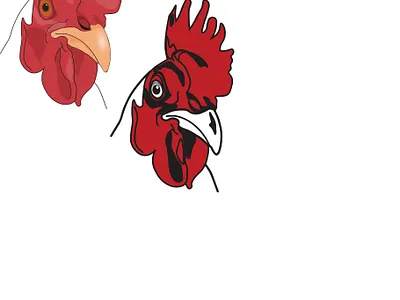 Hen Logo design graphic design ill illustration illustrator logo vector