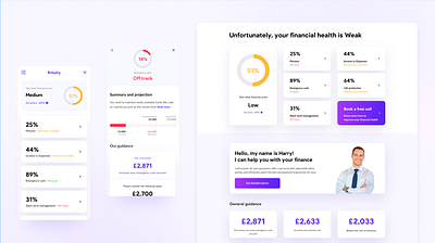 Fintuity Redesign fintech mobile ui ux design webdesign