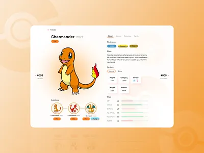 Daily UI #2 | Tribo Criativa | Pokémon daily daily ui design poke pokedex pokemon pokémon redesign tribo criativa ui ui design web website