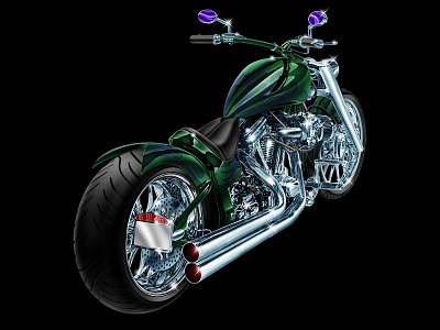 Green Chopper design graphic design illustration poster art vector