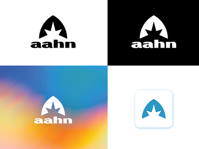 aahn adobe illustrator brand branding clean corporate electricity energy fuel geometric graphic design hydrogen identity logo modern power cell technology traffic light vector