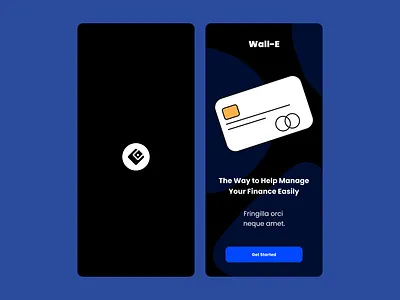 Splash Screen - Wallet Apps app branding design design idea graphic design idea illustration logo on boarding on boarding splash screen ui ui ux ux wallet wallet apps wallet design wallet on boarding wallet splash screen