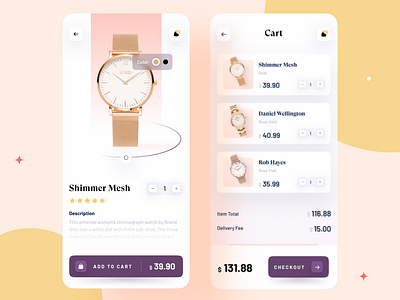 Premium Watches App - Part 2 app best branding design premium ui ux watch