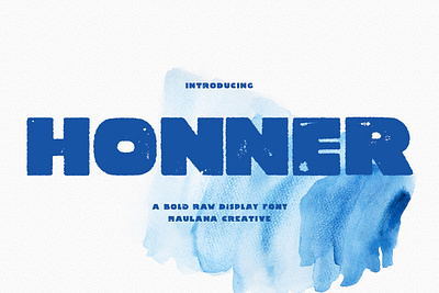 Honner Sans Serif Display Font animation branding design font fonts graphic design illustration logo modern nostalgic