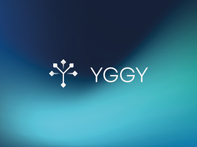 YGGY – data science tech logo logotype sign