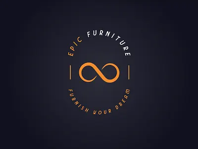 Logo for furniture shop design graphic design illustration logo typography