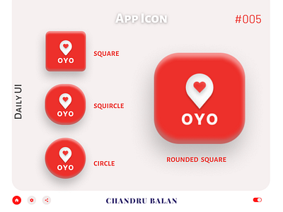 Daily UI, #005 - App Icon 005 app icon application branding challenge chandru balan dailyui design designer everyday graphic design icons logo ui user experience user interface ux web web design work