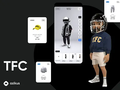 The Football Company 3d avatar android ios nft thefootballcompany