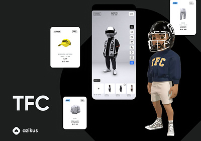 The Football Company 3d avatar android ios nft thefootballcompany