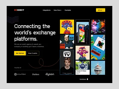 Web Design: Header Web3 header header web3 hero section landing page ui uihut uiux design uiux design agency ux web web design web3 web3 design website website design