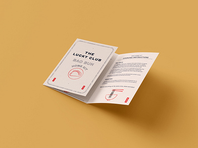 Bao Bun Meal Kit bao branding chinese design dumpling food icon layout meal menu menu design packaging takeaway type typography