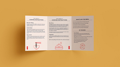 Bao Bun Meal Kit bao bao bun branding chinese design dumpling food graphic design icon layout meal menu packaging print takeaway type typography
