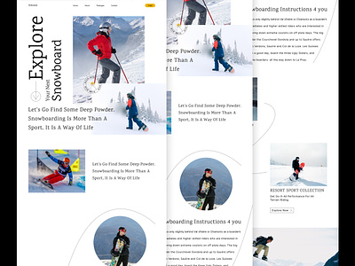 Snowboarding Adventure Interface design ecommerce equipment interface minimal site snow snowboard sport trend ui ui design uiux ux ux design ux ui design web web interface webdesign website