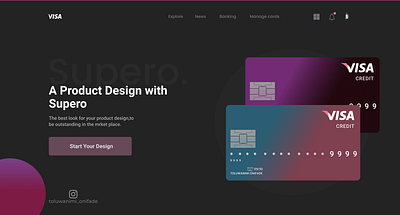A marketing web UI design 3d branding design figm figma finance graphic design illustration logo ui