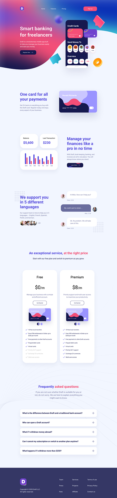Credit card app UI design 3d animation app branding figm figma finance graphic design illustration logo ui