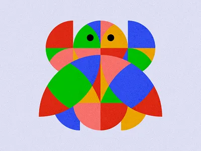 Geometric Insect book bug dutch geometric illustration insect minimal netherlands simple