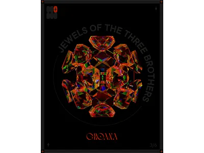 Groana 3d 3d art 3d illustration 3d jewels cinema 4d dispersion inspiration jewels