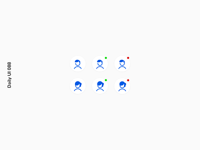 Daily UI 088 | Avatar avatar daily ui 088 female male profile user