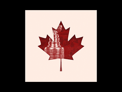 Canada Curse athletic canada canadian hockey collage design editorial editorial design editorial illustration hockey illustration news news design nhl photo collage stanley cup the athletic
